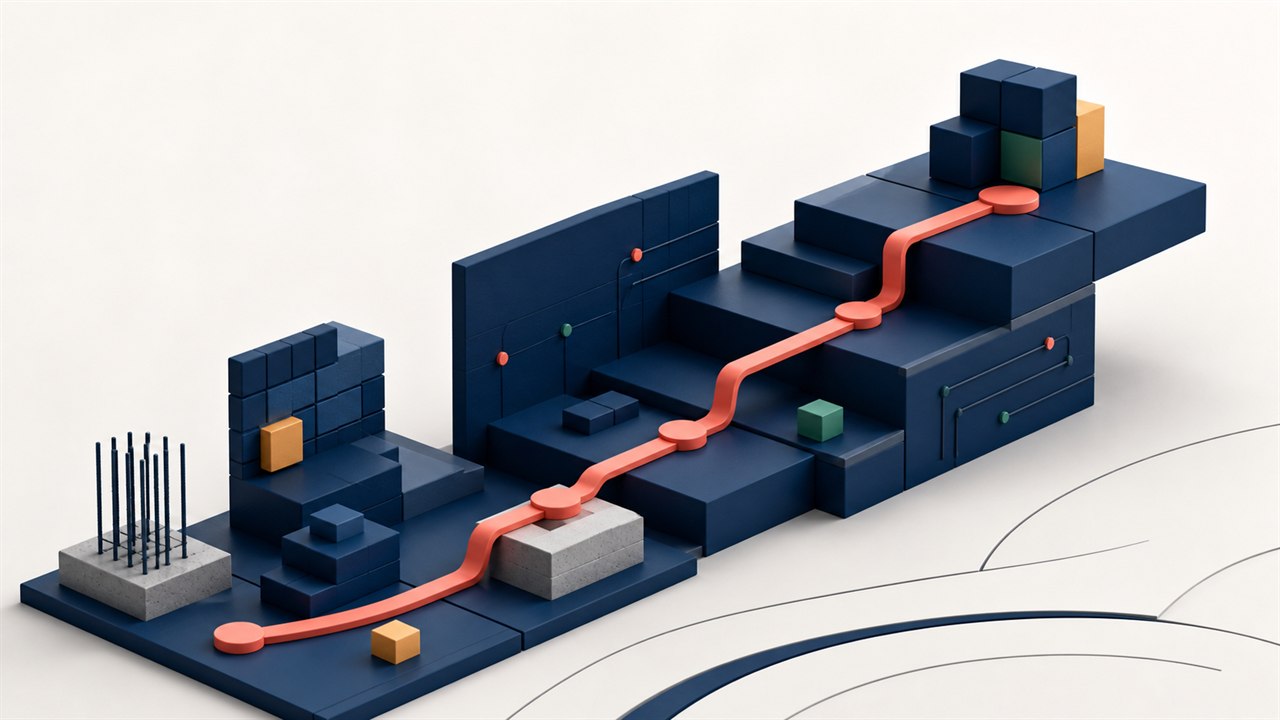 Ruta modular de capacitación para equipos comerciales del sector construcción